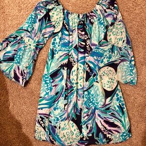 Lilly Pulitzer sz XS off the shoulder dress